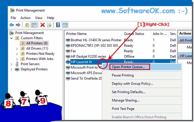 Printer Management Printer Server Driver Printers Connections Under Windows 11 And 10