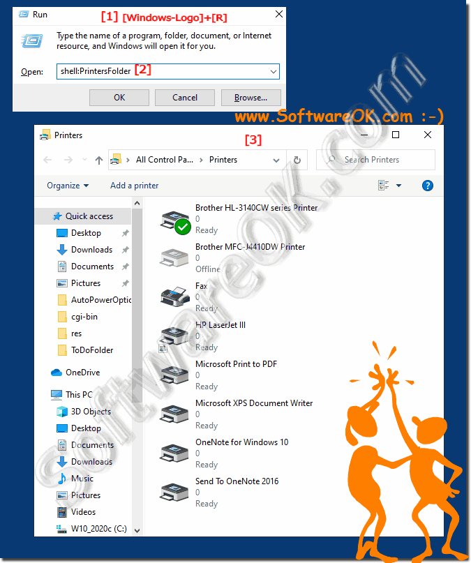 All Printer Folder on Windows 10!