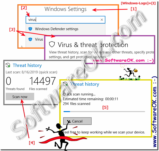 Fast way to a Quick-ly scan for malware and spyware on Windows-10!