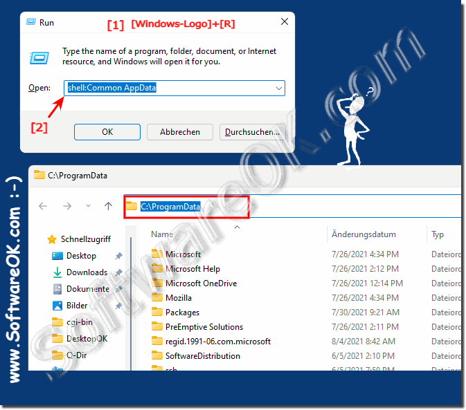 Shell:Common AppData on Windows 10 / 11!