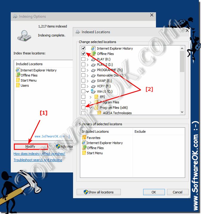 Add Folder to Indexing Location on Windows 10!