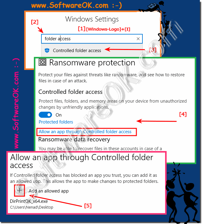 Problems with Windows 10 Folder Protection and Defender!