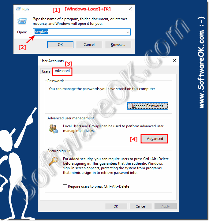 Windows 10/11 extend password age / password expiration date!