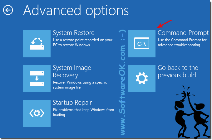 Windows 10 System Recovery Command Prompt!