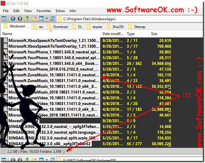 Uninstall All APPs 2 Gigabyte disk space on Windows-10 C! 