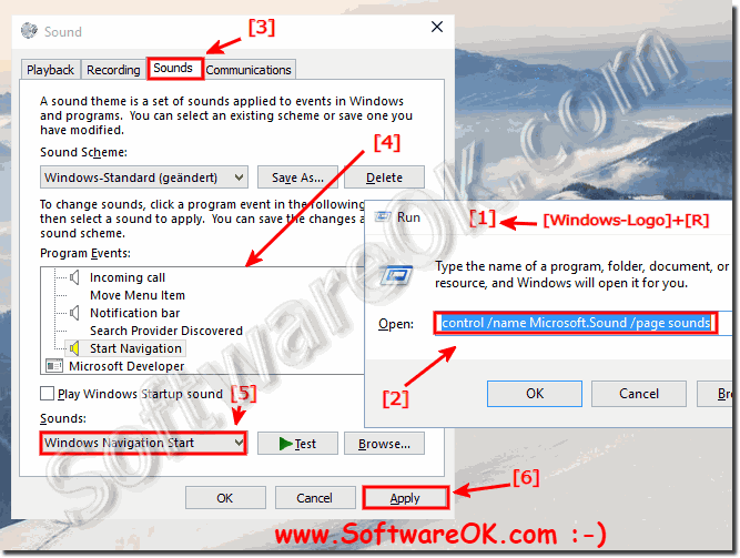 Windows 10 and the sound settings!