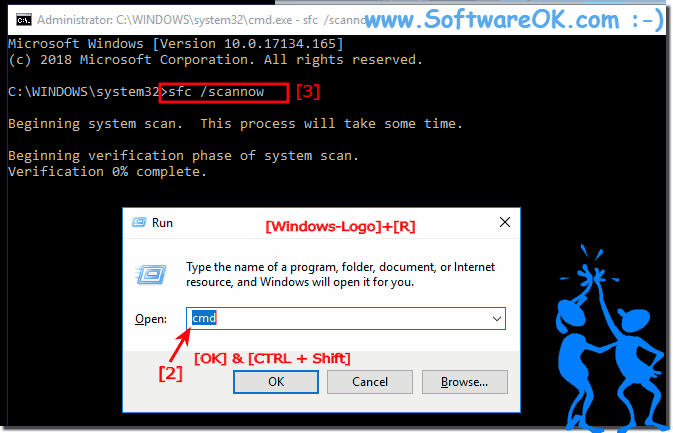 Windows 10 on-screen keyboard fix Sys-Files!