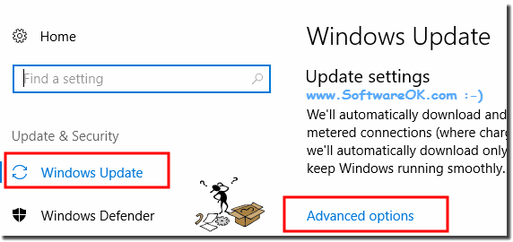 Advanced options for Windows 10 updates!