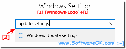 Windows 10 update settings!