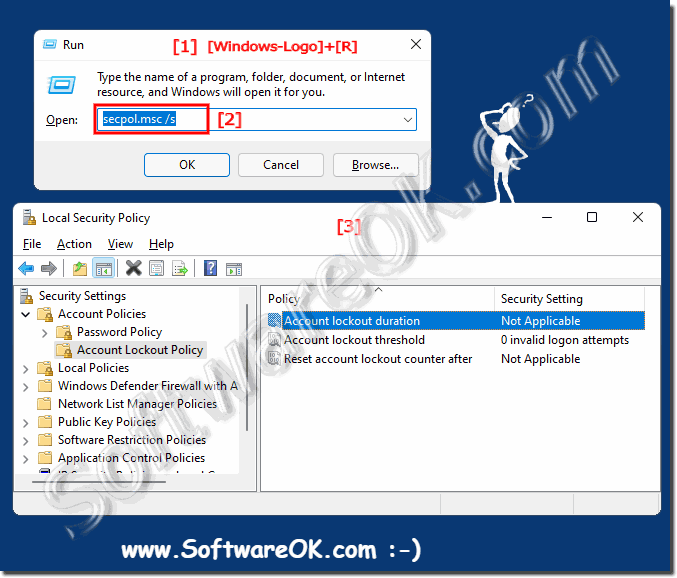 Set up user account lock under Windows 11!