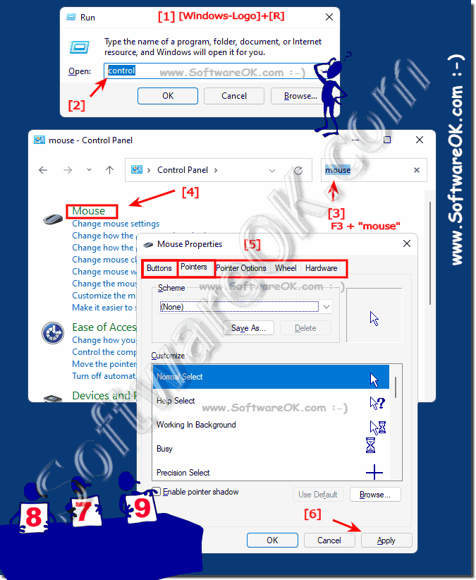 Find and open classic mouse settings on Win 11!