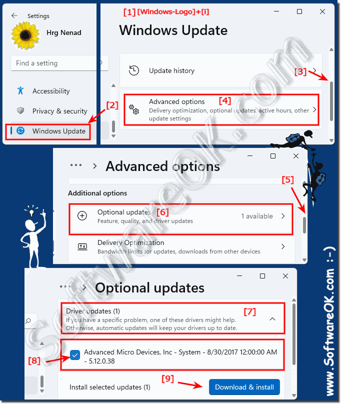 Find optional driver updates under Windows 11!