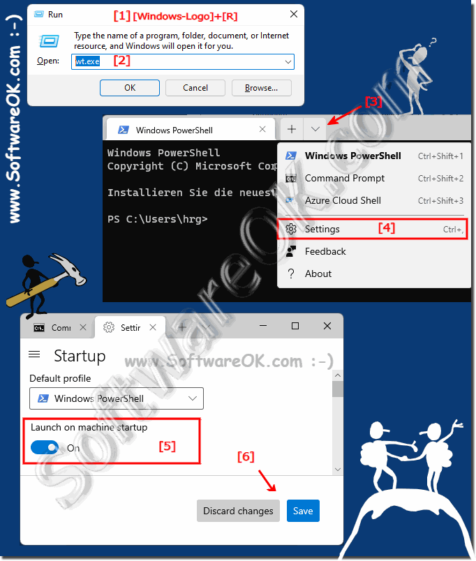 Start the Terminal APP with Windows 11!