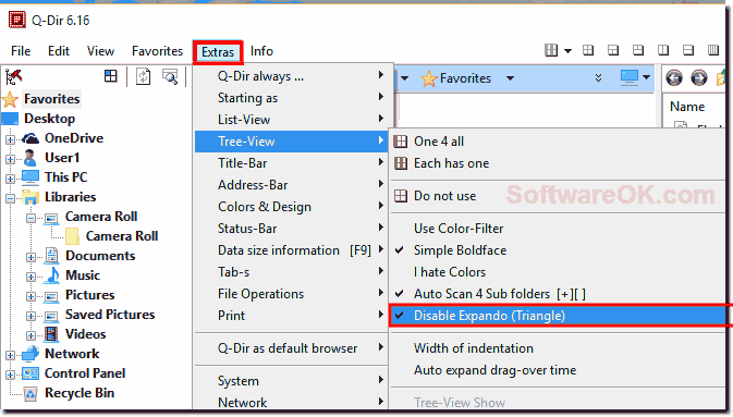 No Expand Triangle and Lines in Tree-View!