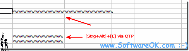 Auto formatting in Microsoft Excel with line break!