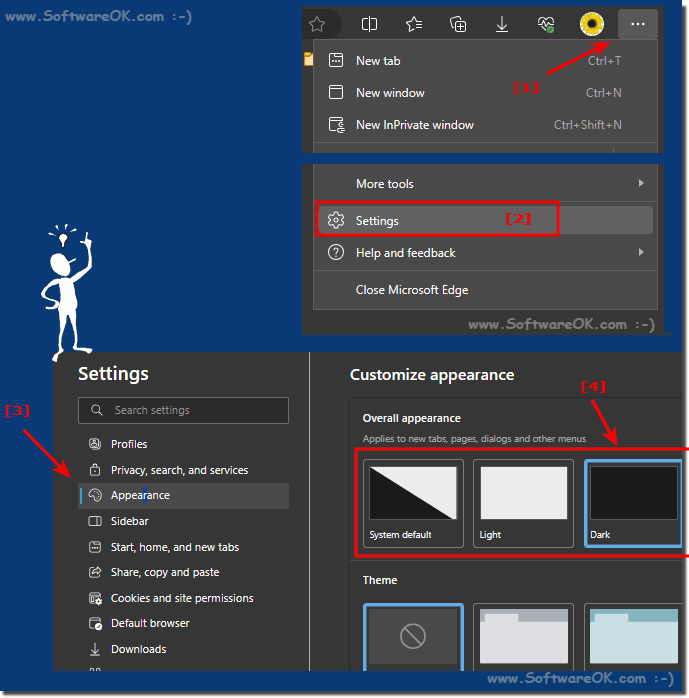 How to activate dark mode in Microsoft Edge Chromium!