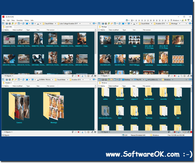Example  Use 4 File Explorer on Windows 10!
