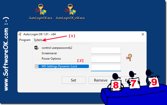 Auto-Login-OK on Windows!