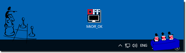 Start from Desktop the Monitor.Turn.Off.Timer.OK for Windows!