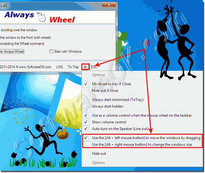 Disable ALT DRAG feature in AlwaysMouseWheel!