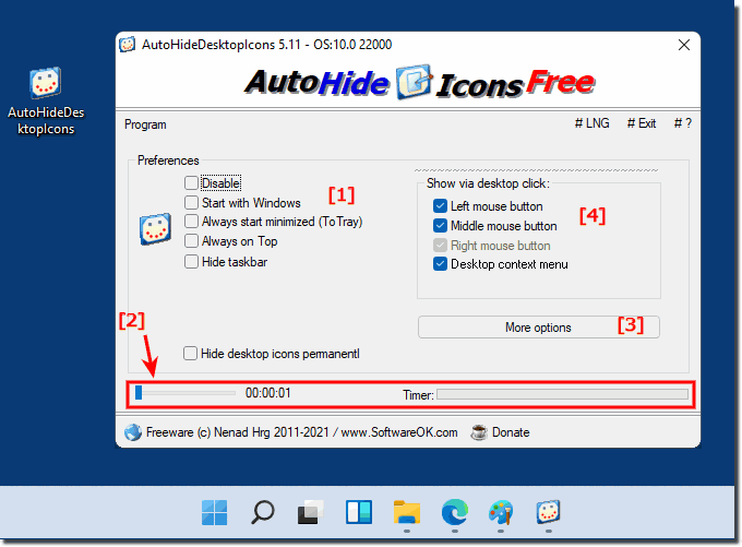 Desktop Icons Hide on Windows 11 the options!