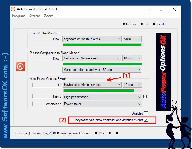 Detect my controller inputs Xbox and Joystick events! 