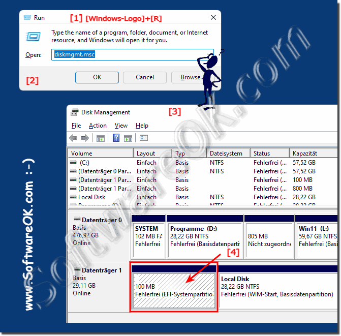 Recognize EFI system partitions under Windows!