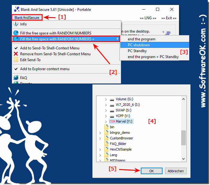 External hard drive formatted with Windows anyway Secure Erase!