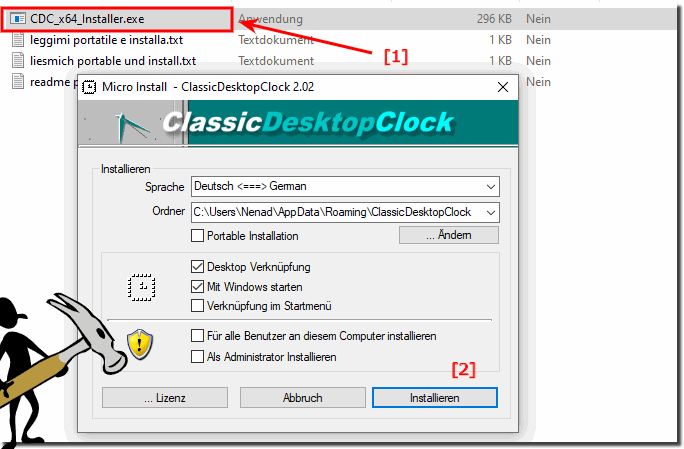 Restore through analog clock reinstallation!