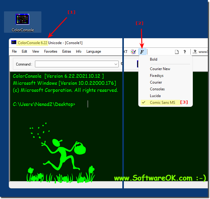 Export the output of the command prompt (cmd.exe) TXT, RTF, HTML