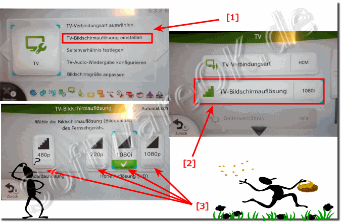 Nintendo Wii U screen resolution change!