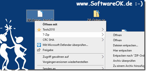 7-Zip and Zip format, archive!