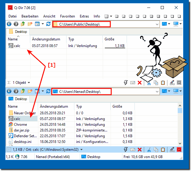 Desktop shortcut for all users on Windows!