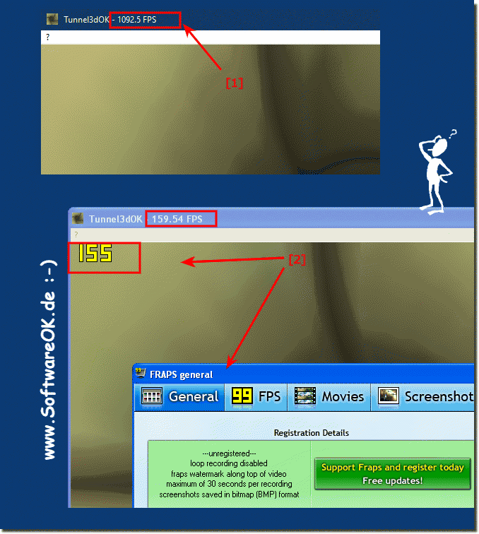 The FPS abbreviation stands for images per second!