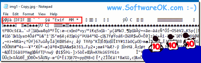 Detect file type in the file header!