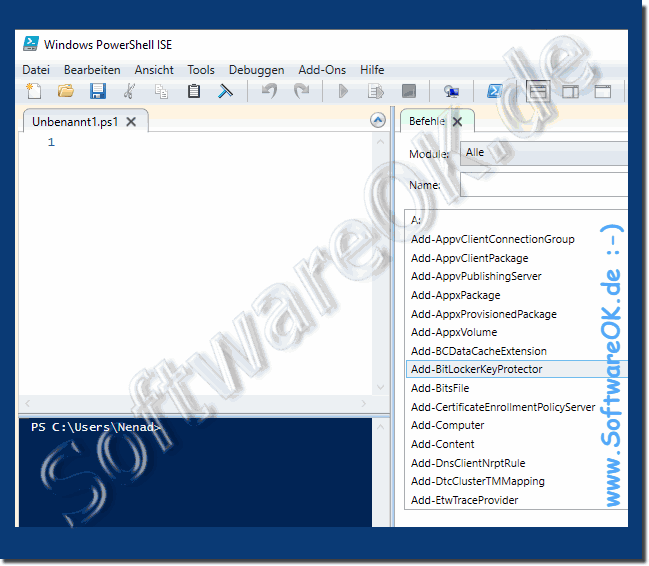 PowerShell ISE on Windows 10!