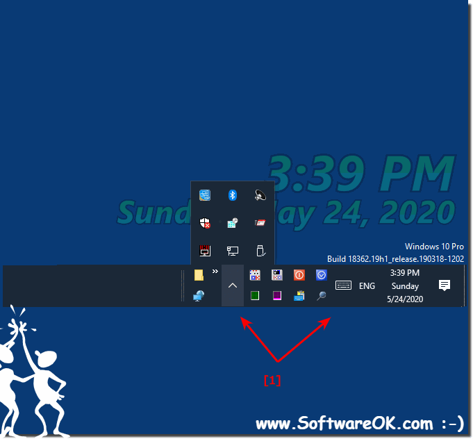 The Windows notification area!