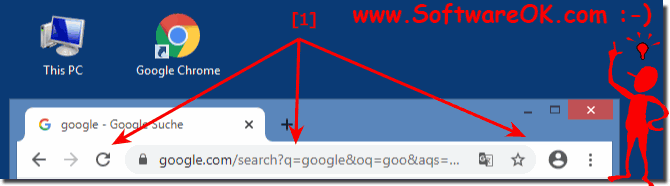 The address bar in a Internet-Browser!