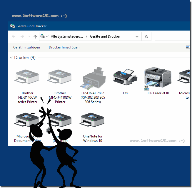 The printer settings!