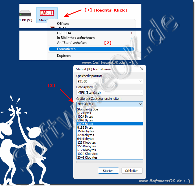 Determine your hard drive sector size yourself!