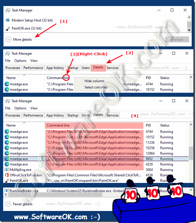 Find out the command line of programs on Windows 11 and 10!