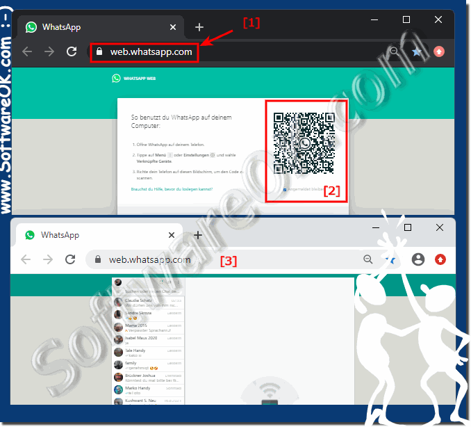 Use Whatsapp  on the Windows Desktop PC!