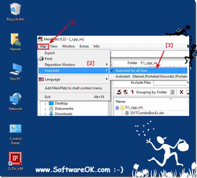 Deactivating the storage space analysis in AutoStart under Windows 10, 8.1, ...!