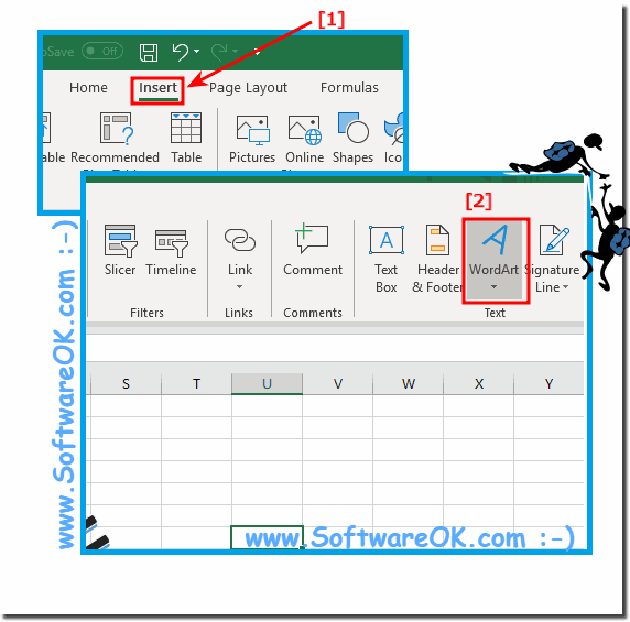 Diagonal Rotated Text in MS-Word!