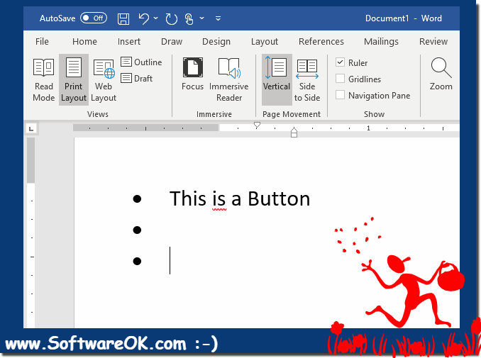 Quickly insert enumeration lists in Microsoft Word!