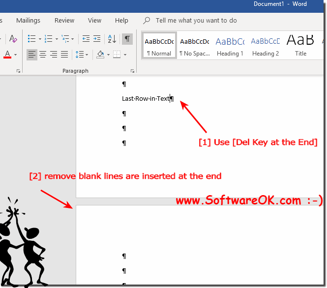 How To Remove Blank Page In Word Office 365 HOWTOREMVO