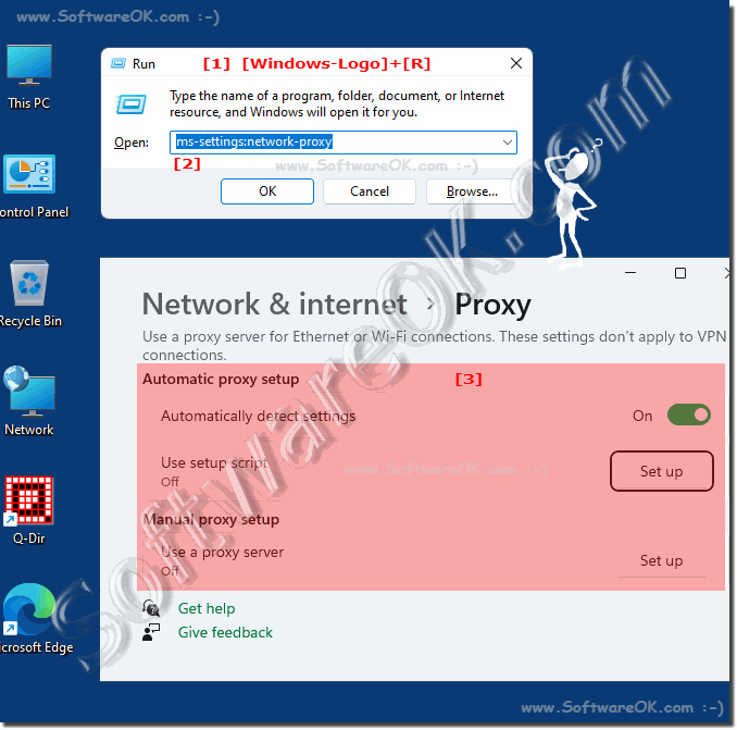 Use proxy server script  on Windows 11 and 10!