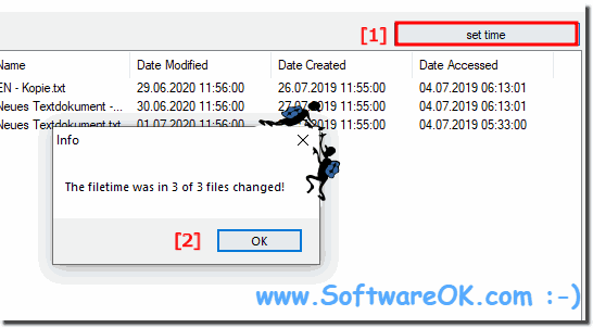import file times in Excel and confirm!