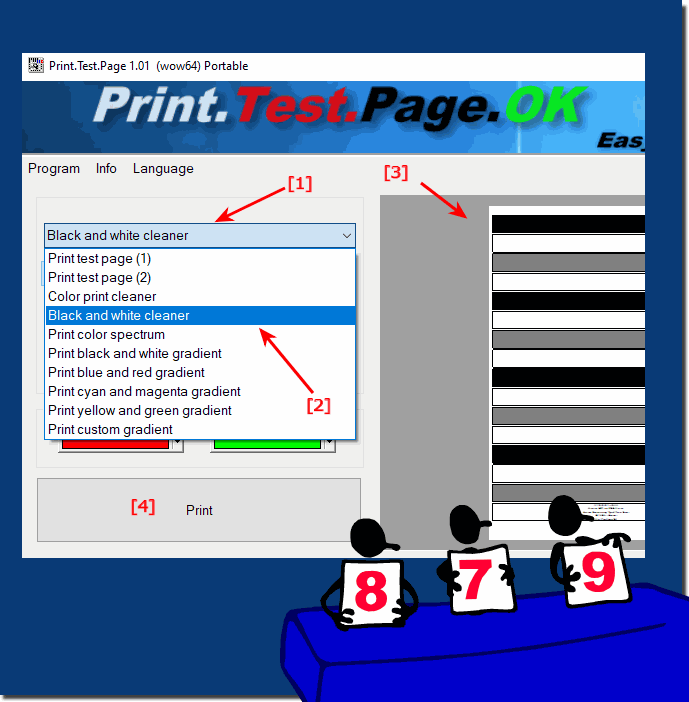 improve print quality on the printer Black and White! 