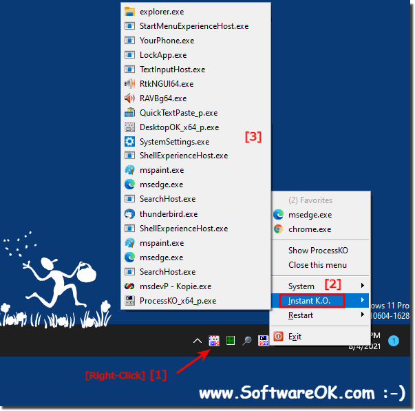 Restart programs from the Windows 11 taskbar!